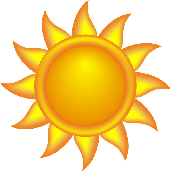 animated sunshine clip art. Decorative Sun clip art