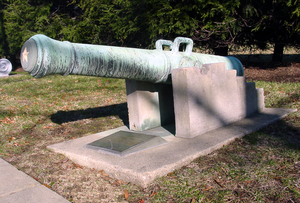 The First Historical Artifact Collected And Displayed By The U.s. Navy Is A French Cannon Captured During The Quasi-war With France (1798-1801) Image