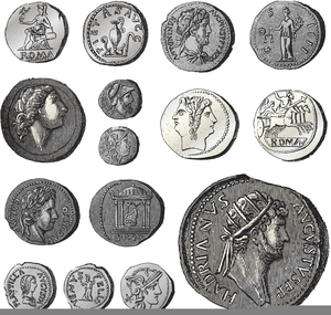 Clipart Roman Coins Image