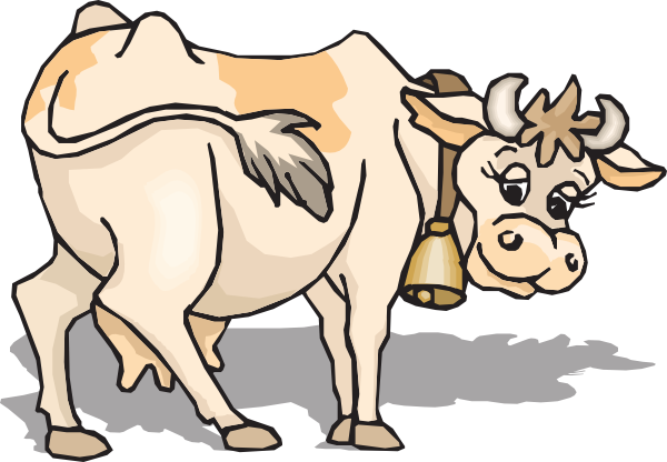 clipart brown cow - photo #6
