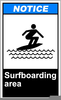 Surfboarding Clipart Image