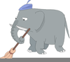 Elephant Animated Clipart Image