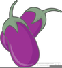 Free Eggplant Clipart Image
