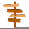 Free Clipart Of Wooden Signpost Image