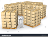 Warehouse Pallet Free Clipart Image