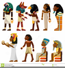 Cleopatra Hieroglyphics Clipart Image