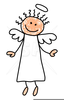Fumbly Bumbly Angels Clipart Image