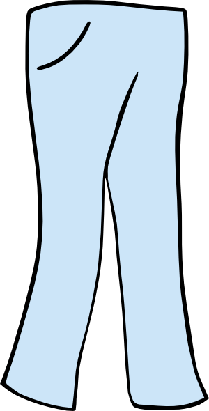 clipart picture of jeans - photo #36