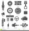 Free Auto Parts Clipart Image
