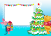 Christmas Pooh Clipart Image