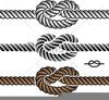 Rope With Knot Clipart Image