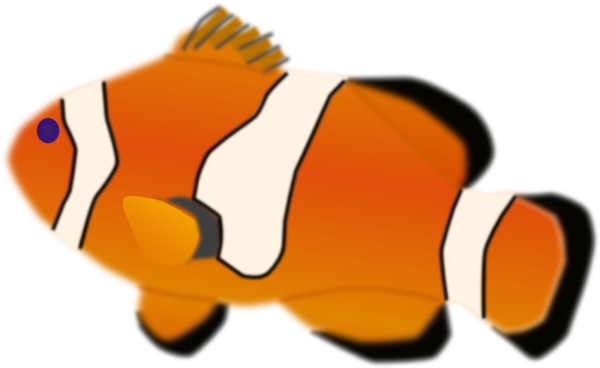 clip art of clown fish - photo #27