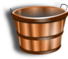 Wood Bucket Clip Art