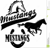 Mustang Mascot Clipart Image