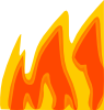 Flames 3 Clip Art