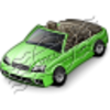 Car Convertible Green Image