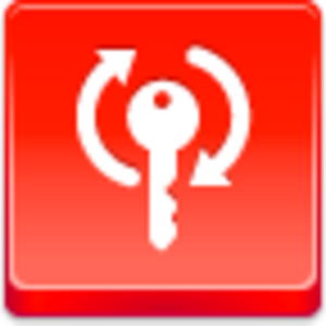 Free Red Button Icons Refresh Key Image