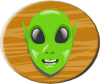 Aliens Head Clip Art