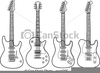 Clipart Pictures Of Electric Guitars Image