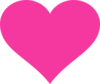 Hot Pink Heart Hi Image