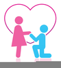 Couple In Love Clipart Image