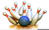 Bowling Birthday Clipart Image