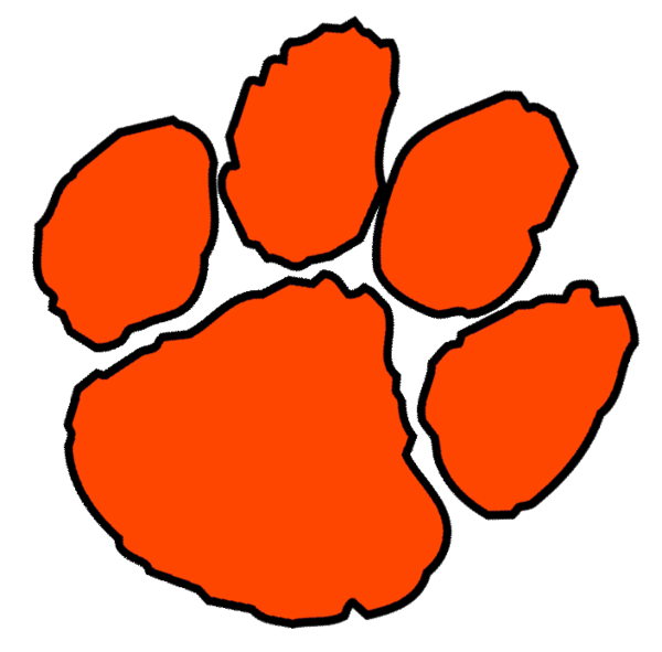 tiger paw clip art - photo #17