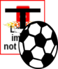 T-fire Soccer Clip Art