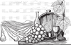Vineyards Clipart Image