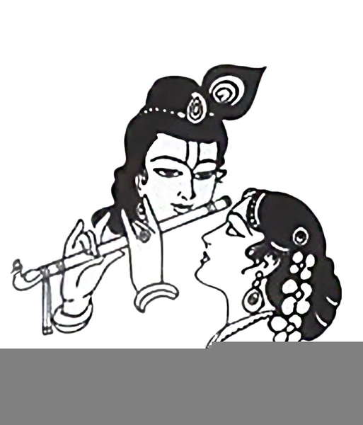 Black White Krishna Clipart Free Images at vector clip art online, royalty free