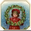 Christmas Wreath Clipart Image