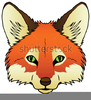 Fox In Sox Clipart Image