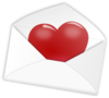 Heart In Envelope Clip Art