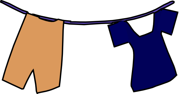 clothesline clipart - photo #3