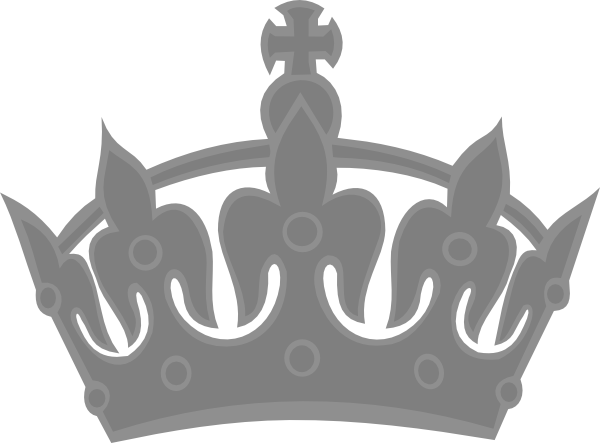 Royal Crown Silver Clip Art at Clker.com - vector clip art online