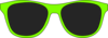 Green Sunglasses Clip Art