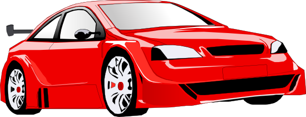 free red car clipart - photo #14