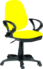 Yellow Desk Chair Clip Art