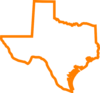 Texas Orange Clip Art