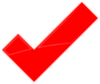 Red Check Mark Clip Art