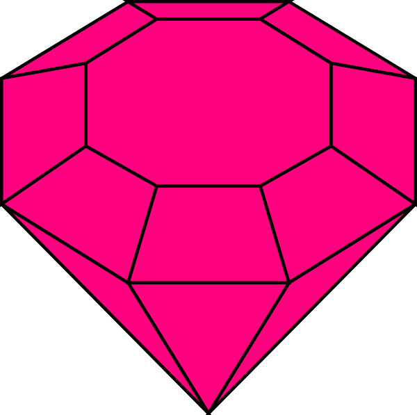 pink diamond clip art free - photo #43