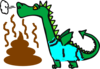 Cam Newton Dino Dump Clip Art