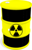 Barrel Yellow Black Bio-hazard Clip Art