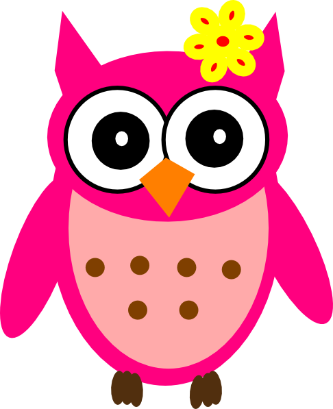 free baby girl owl clip art - photo #1