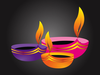 Diwali Lanterns Clipart Image