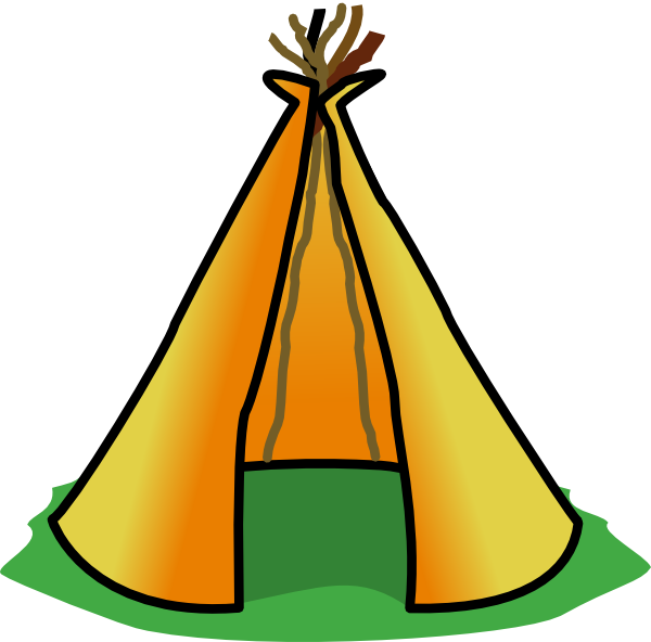 clip art cartoon tent - photo #4