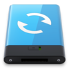 Blue Sync W Icon Image