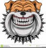 Bulldog Head Clipart Image