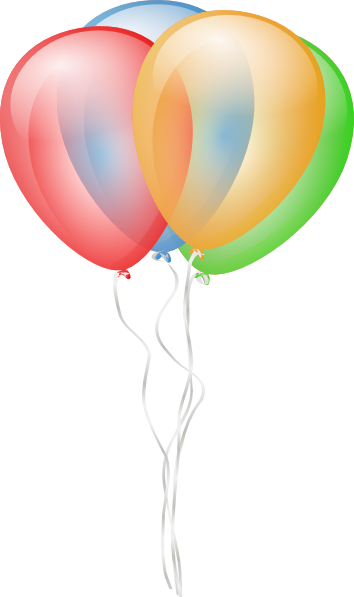 animated balloons clip art - photo #9