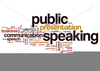 Public Speaking Clipart Image